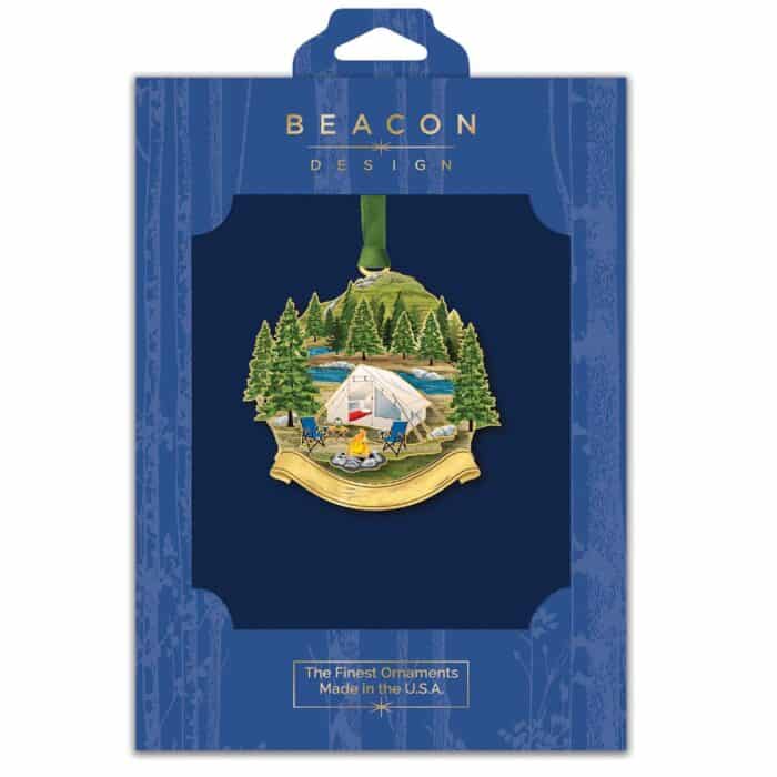 Colorado Camping Site Ornament Box