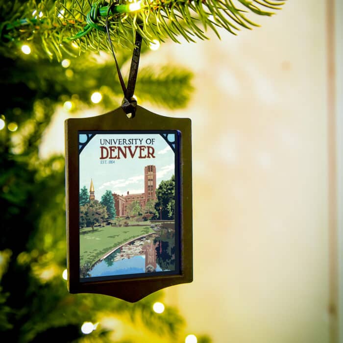 Colorado University or College Ornaments by Julie Leidel Du