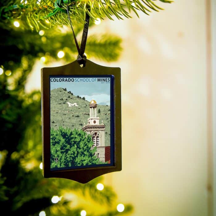 Colorado University or College Ornaments by Julie Leidel Csm