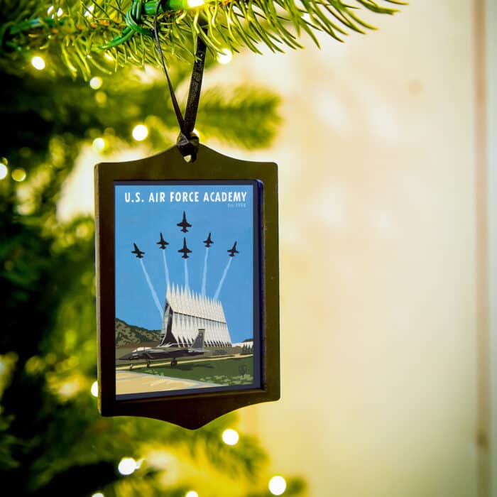Colorado University or College Ornaments by Julie Leidel Usafa
