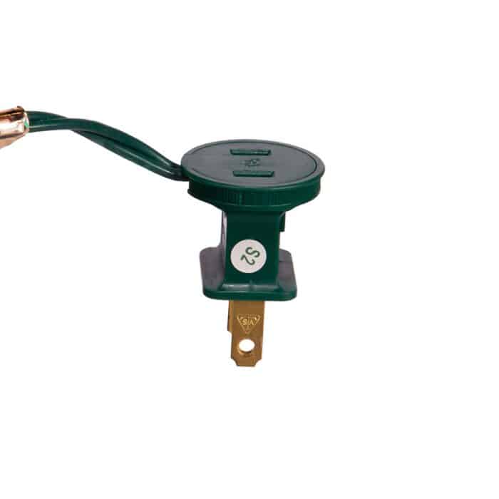 Double Tip Star Capiz Shell Tree Topper Plug