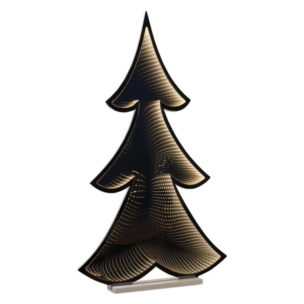 Extra Large Three Tier Pine Tree Infinity Lit Decor