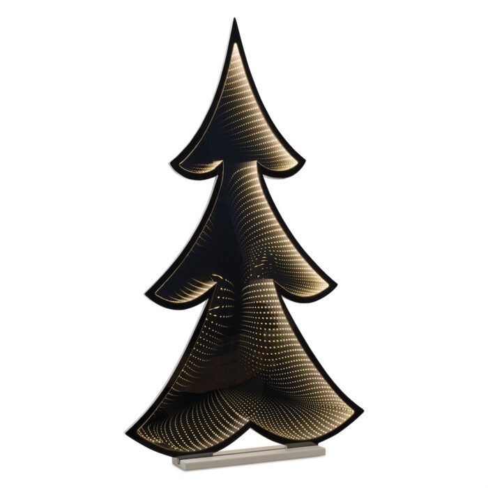 Extra Large Three Tier Pine Tree Infinity Lit Decor