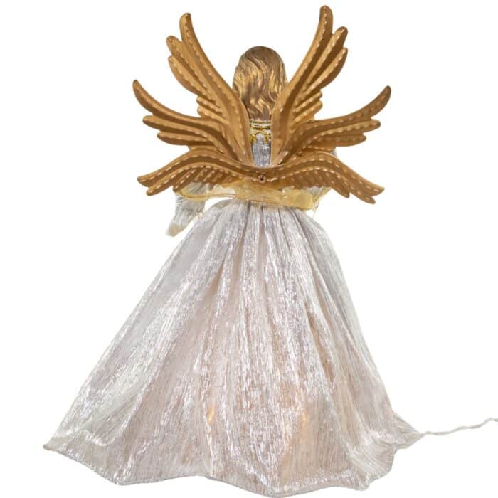 Golden Winged Angel Tree Topper Back
