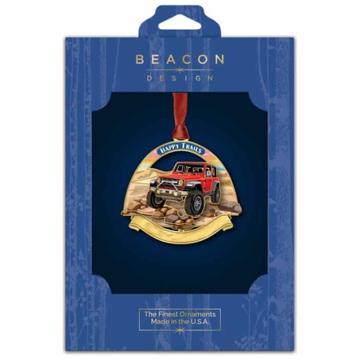 Happy Trails Jeep Colorado Ornament Box