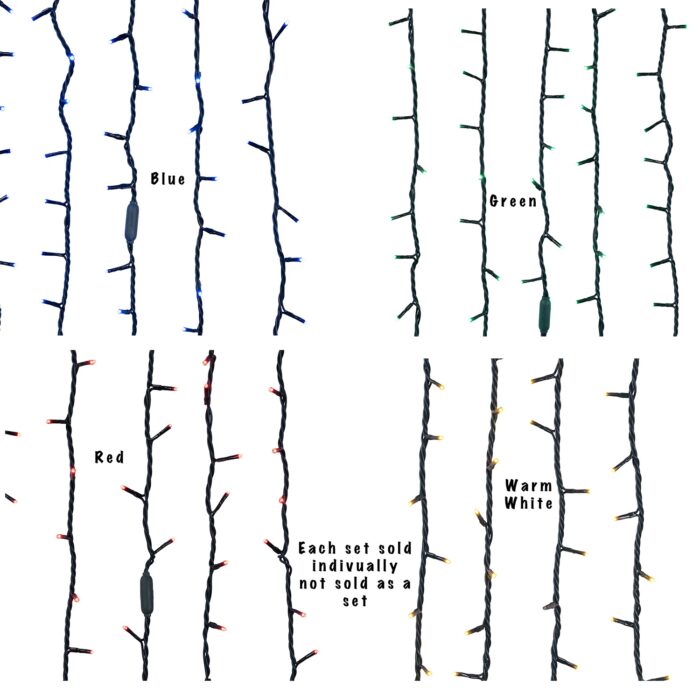 Jingle Bright LED Light Set Four Colors