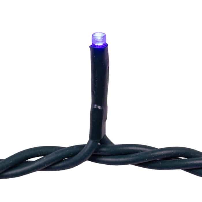 Jingle Bright LED Light Set Four Colors Blue Close Up