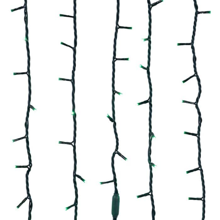 Jingle Bright LED Light Set Four Colors Green