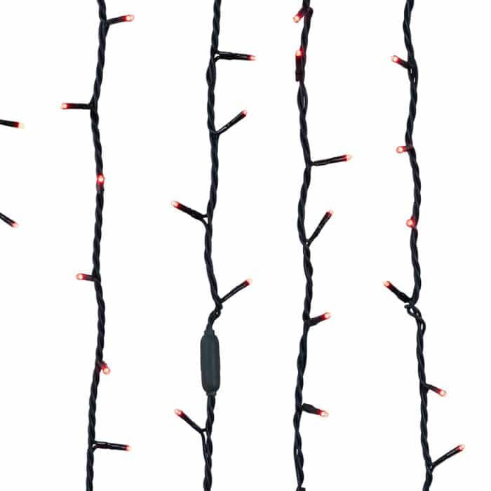 Jingle Bright LED Light Set Four Colors Red