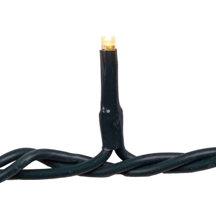 Jingle Bright LED Light Set Four Colors Warm White Close Up