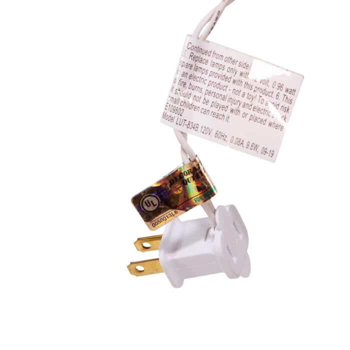 Light Pink and Ivory Angel Tree Topper Plug