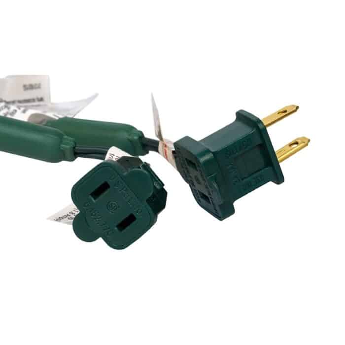 Red and Green 5mm Led Lights Plug