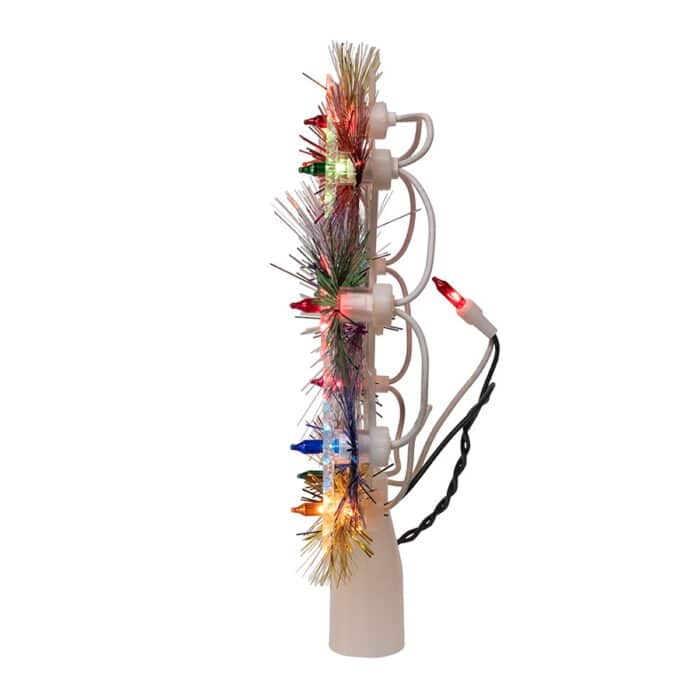 Retro Multi Color Starburst Treetop Side