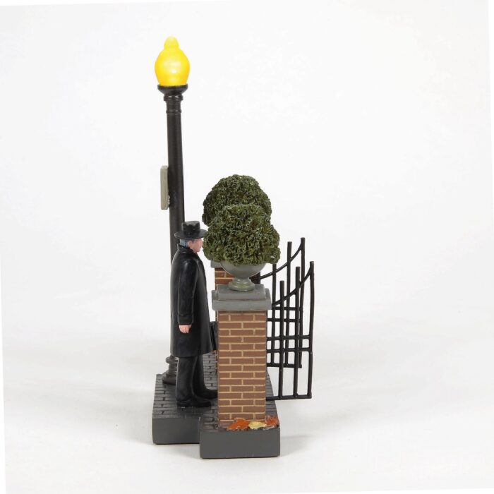 the Exorcist Set Halloween Village D56 New Side Gate