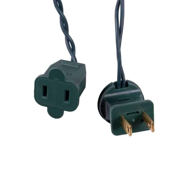 Twinkle LED 3MM Warm White Light Set Plug