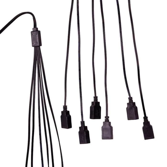 USB Power Extension Cord+™ 6 Ports