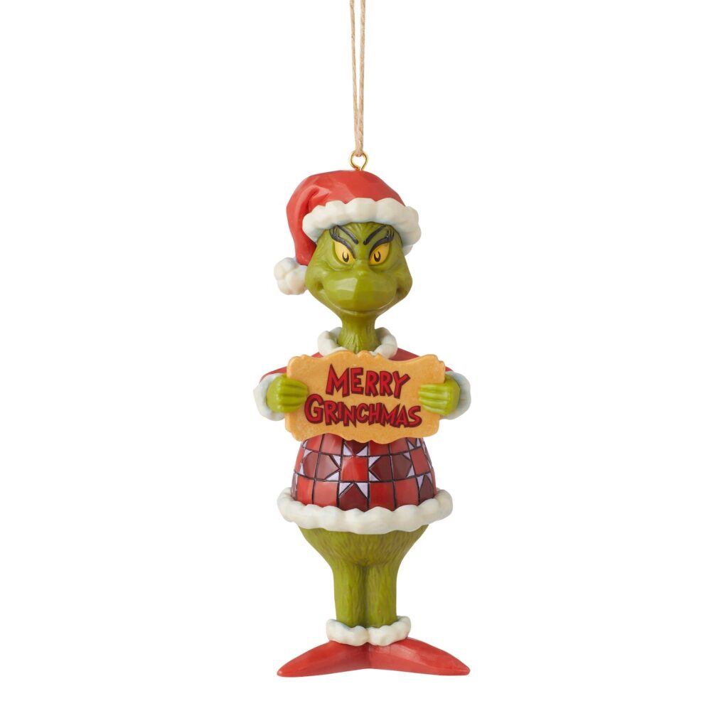 Grinch Merry Grinchmas Ornament by Jim Shore