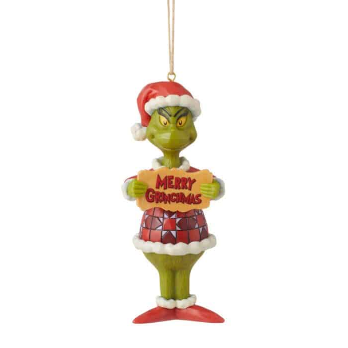 Grinch Merry Grinchmas Ornament by Jim Shore