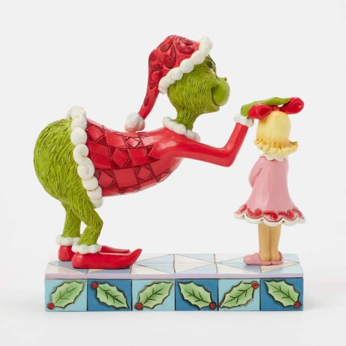 Grinch Pats Cindy Lous Head by Jim Shore Back