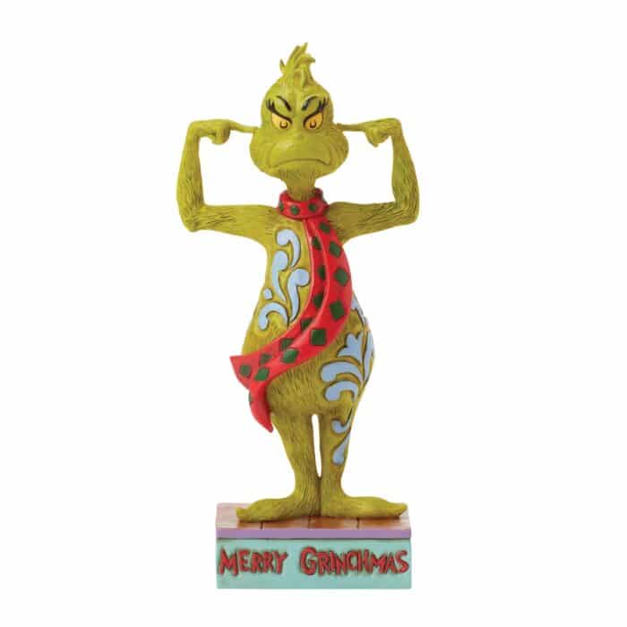Grinch Plugging His Ears by Jim Shore