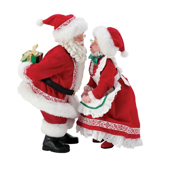 North Pole Sweethearts Figurine Back