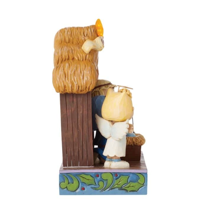 Peanuts Christmas Pageant Nativity by Jim Shore Side