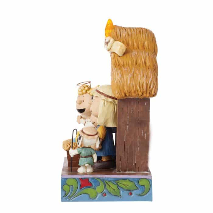 Peanuts Christmas Pageant Nativity by Jim Shore Side Two