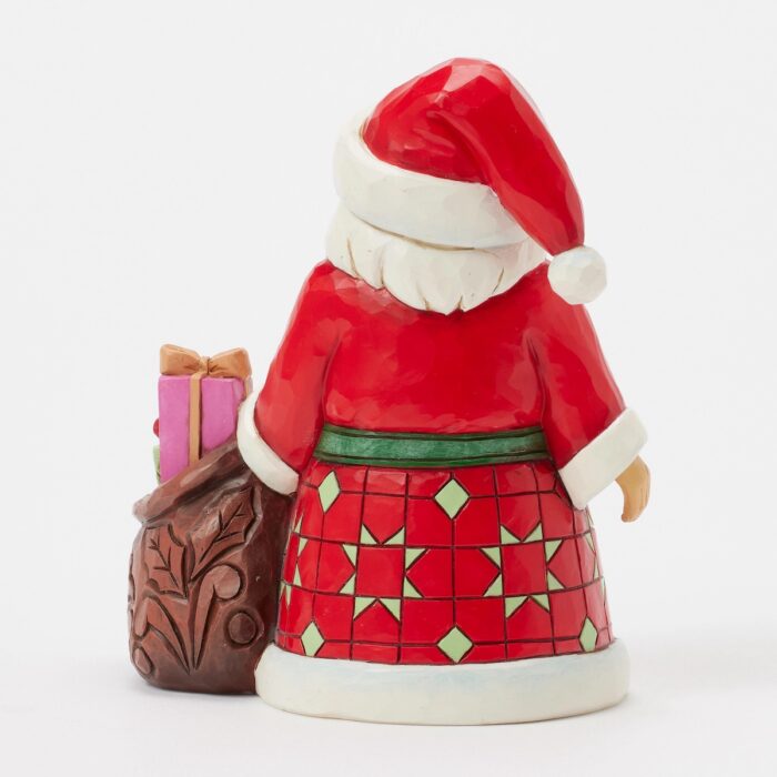 Santa Filled with Cheer Figurine by Jim Shore Back
