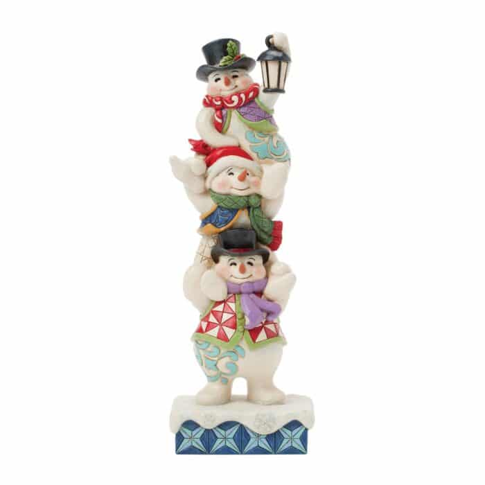 Stacked Snowman Figurine by Jim Shore