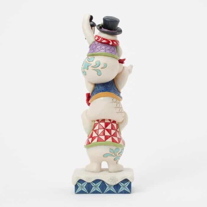 Stacked Snowman Figurine by Jim Shore Back
