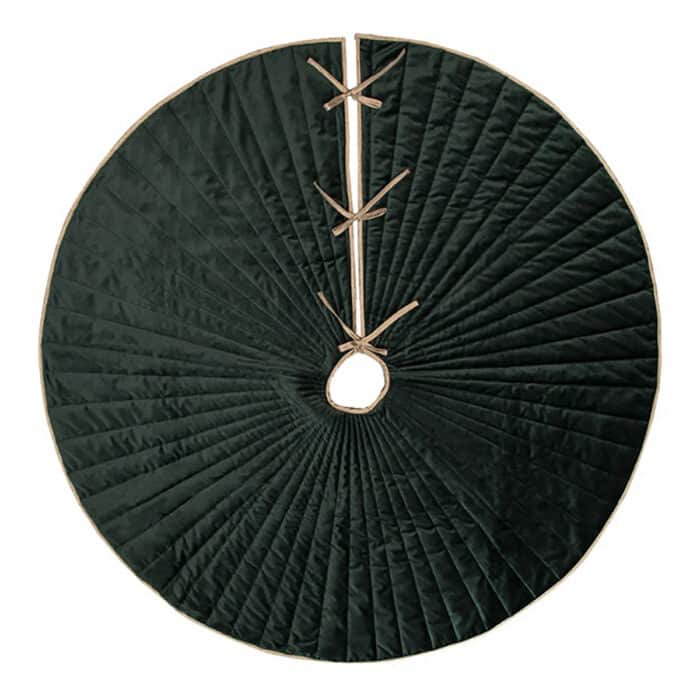 Velvet Splendor Quilted Tree Skirt 54