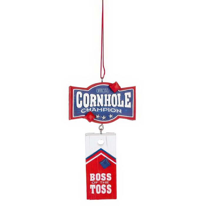 Cornhole champion ornament - christmas store Cornhole Champion Ornament