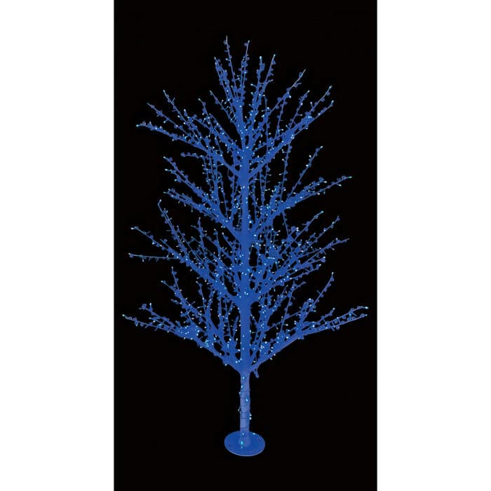 Crystal Diamond Rgb Tree Blue Small