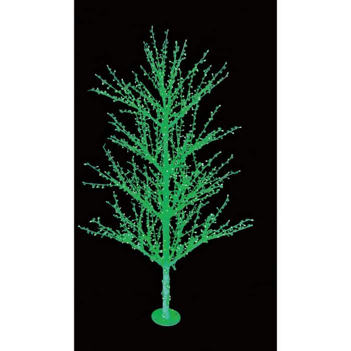 Crystal Diamond Rgb Tree Green Small