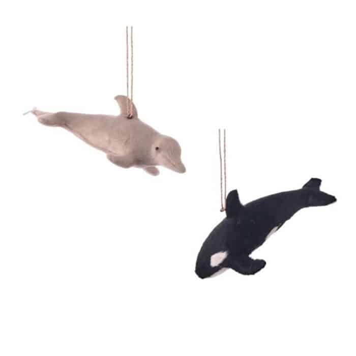 Dolphin or Orca Ornament