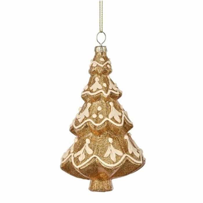 Gingerbread Decorated Tree Ornament
