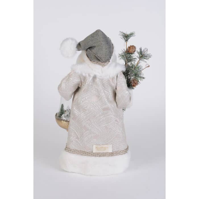 Glistening Forest Santa by Karen Didion Back