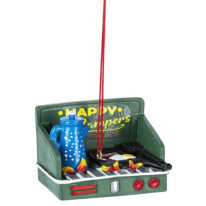 Happy Campers Camp Stove Ornament