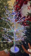Crystal diamond rgb tree video - christmas store Crystal Diamond Rgb Tree Video