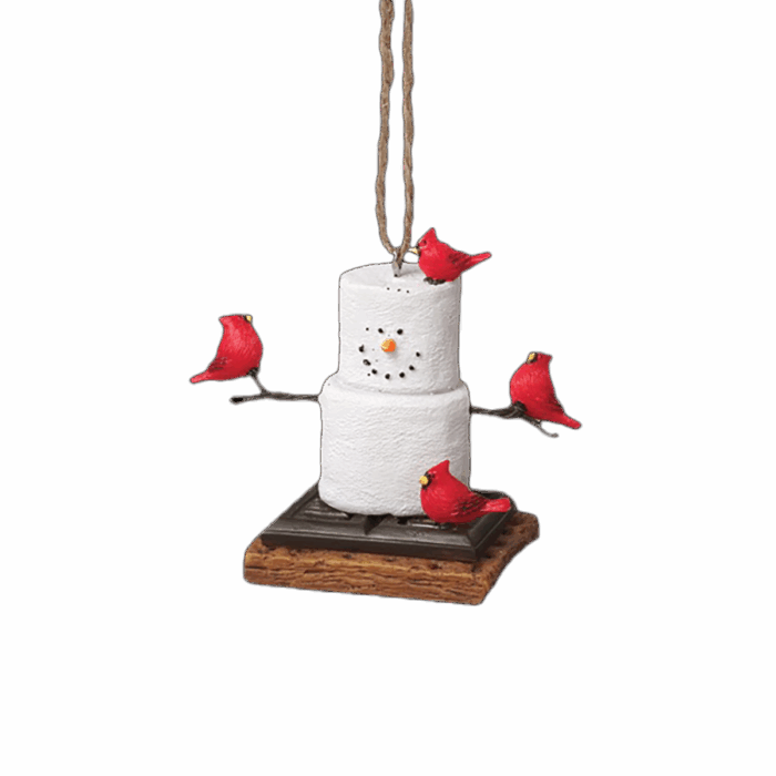 Smores Cardinals Ornament