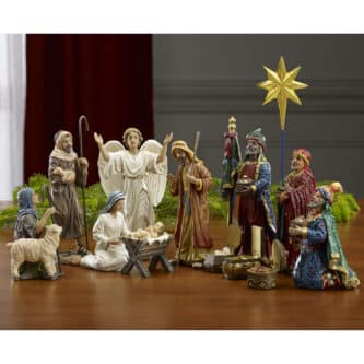 Three Kings Nativity Set Eleven Pieces 11