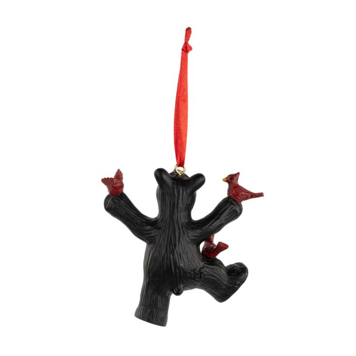 Cardinal Birds Ornament Bearfoots® Bear Back