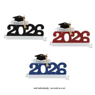 Class of 2026 Ornament Personalized