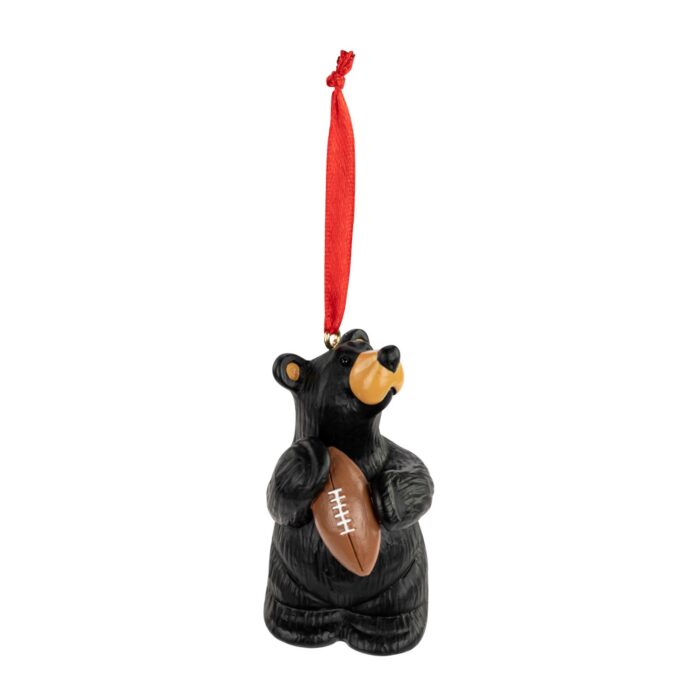 Football Player Ornament Bearfoots® Bear