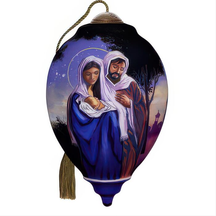 Holy Family Night Sky Neqwa Art® Ornament