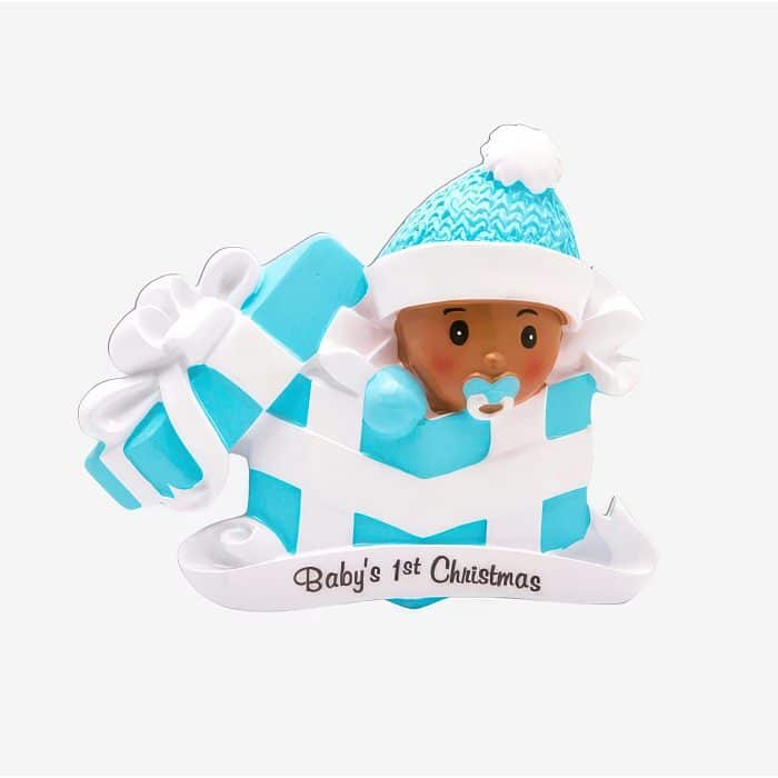 Baby Gift First Christmas Ornament Personalized 1