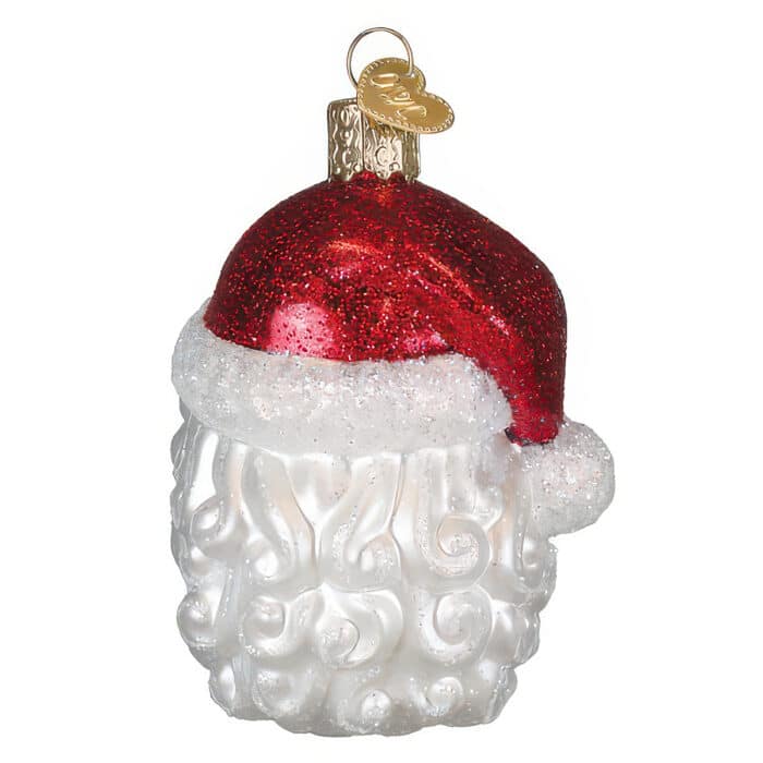 Christmas Tree Shades Santa Ornament by Old World Christmas Back