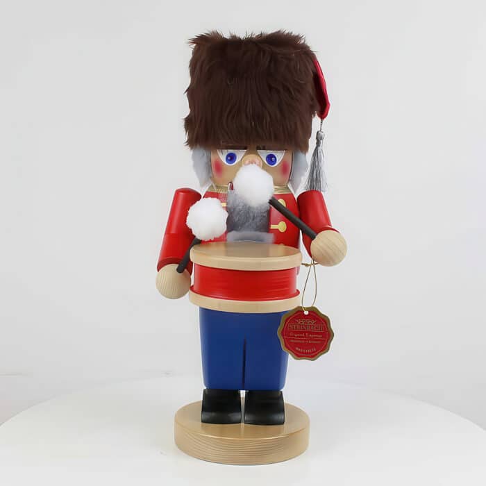 Chubby Drummer Nutcracker by Steinbach Front