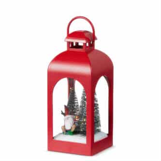 Gnome In Lantern Lit