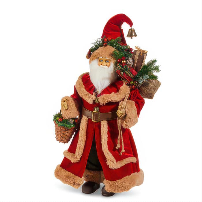 Northern Woodland Santa Figurine
